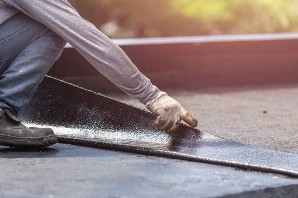 Professional Wet Basement Repair technician working in Mount Summit, IN